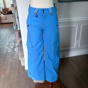 Women's Blue Cargo Pants